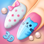 icon Fashion Nail Salon Games 3D(Fashion Nail Salon Giochi 3D)