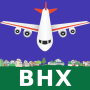 icon Flightastic Birmingham(Tracciatore di volo Birmingham BHX)