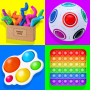 icon fidget cube sensory toys(Fidget Toys: ASMR Fidget Games)