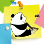 icon Sticky Note with Momo Panda(Sticky Note with Momo Panda
)