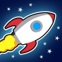 icon com.acingstudios.trickyrocket(Tricky Rocket - Space Flight)