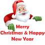 icon Merry Christmas(Adesivi animati di buon Natale
)