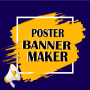 icon Poster Banner Maker(Poster maker, banner, flyer
)