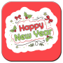icon Animated New Year(Adesivi di Capodanno per Whatsapp
)