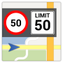 icon Maps Speed Limits(Limiti di velocità delle mappe)