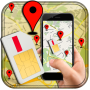 icon Mobile sim and Location Info(Mobile, SIM e informazioni sulla posizione)