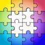 icon Jigsaw Color(Puzzle gradiente Rilevatore)