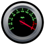 icon RPM and Speed Tachometer(Contagiri giri / min)
