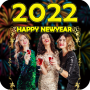 icon New Year(foto di Capodanno 2022 Cornice per foto di Capodanno 2022
)