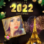 icon New Year Photo Frame(Cornici per foto di Capodanno 2022
)