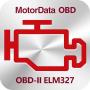 icon MotorData OBD(MotorData OBD ELM scanner per auto)