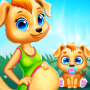 icon Pupp_Day_Care(Mamma incinta cucciolo pet daycare
)