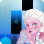 icon Piano Tiles Elsa Game - Let It (piastrelle per pianoforte per auto Elsa Game - Let It)