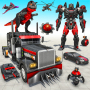 icon Police Truck Robot Car Game 3D