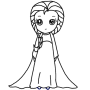 icon How To Draw Frozen(How to draw princess cute)