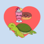 icon Dare & Share LoveCards(Immagini Kawaii - condividi l'amore)