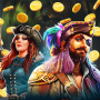 icon Golden Pirate Ship(navi pirata d'oro
)
