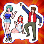 icon Pose Puzzle:Tricky Paper Doll(Pose Puzzle: Tricky Paper Doll)