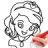 icon Draw Princess(Come disegnare la principessa) 1.1.15