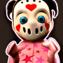 icon Pink Girl(Baby Pink in Scary House Mod)