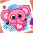icon Purple Pink Coloring Book-Kids(Purple Pink Coloring Book) 1.0.2