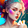 icon Ai Painting(AI Painting - Generatore di arte AI)