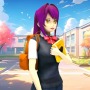 icon Anime High School Girl Game(Anime High School Girl Game 3D)