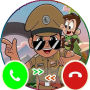 icon little singham fake call(Little Call Singam app
)