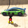 icon Mickey Race Mega Ramp Car()