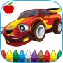 icon Cars Coloring Book Game