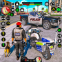 icon Police Car Parking 3D Game(la macchina della polizia Parcheggio Gioco in 3D
)