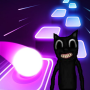 icon Cartoon Cat Tiles Hop Game(Cartoon Cat Tiles Gioco Hop
)