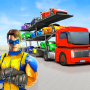 icon Superhero Car Transport Truck(Superhero Car Transport Truck
)