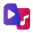 icon Video to MP3 converter(Convertitore da video a Mp3
) 3.0.0.340