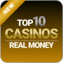 icon TOP 10 ONLINE CASINOS - REAL MONEY MOBILE CASINOS (MIGLIORI 10 CASIN ONLINE - CASIN MOBILI CON SOLDI REALI
)