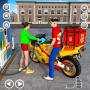 icon Pizza Bike Game(Pizza Consegna in bicicletta Giochi 3D)