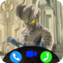 icon Fake call Ultraman Zero(Chiamata falsa Ultraman Zero e chat
)
