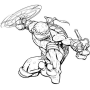 icon Draw Ninja Turtles(Come disegnare TMNT
)