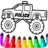 icon Monster Truck Coloring Book(Mostro auto e camion) 5