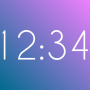 icon Fullscreen Clock(Orologio a schermo intero)