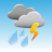 icon Thunderstorm Warning(Thunderstorm- avvisi meteorologici) 1.0.38
