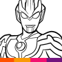 icon How to Draw Ultraman(Come disegnare Ultra man
)