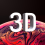 icon 3D wallpaper(3d live wallpaper
)