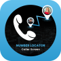 icon Number Locator Caller Screen(Localizzatore numero - Schermata chiamante
)