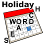 icon Holiday Word Search Puzzles(Puzzle di ricerca di parole di vacanza)
