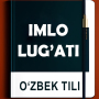icon Imlo lug(Dizionario ortografico uzbeko)