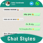 icon Chat and Text Style(Stile chat: Font e tastiera
)