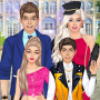 icon Superstar Family Dress Up Game()