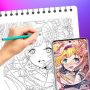 icon Sketch Draw(Disegno AR: Anime Sketch)