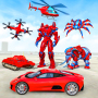 icon Spider Robot transformation 3D(Spider Robot Games: Robot Car
)